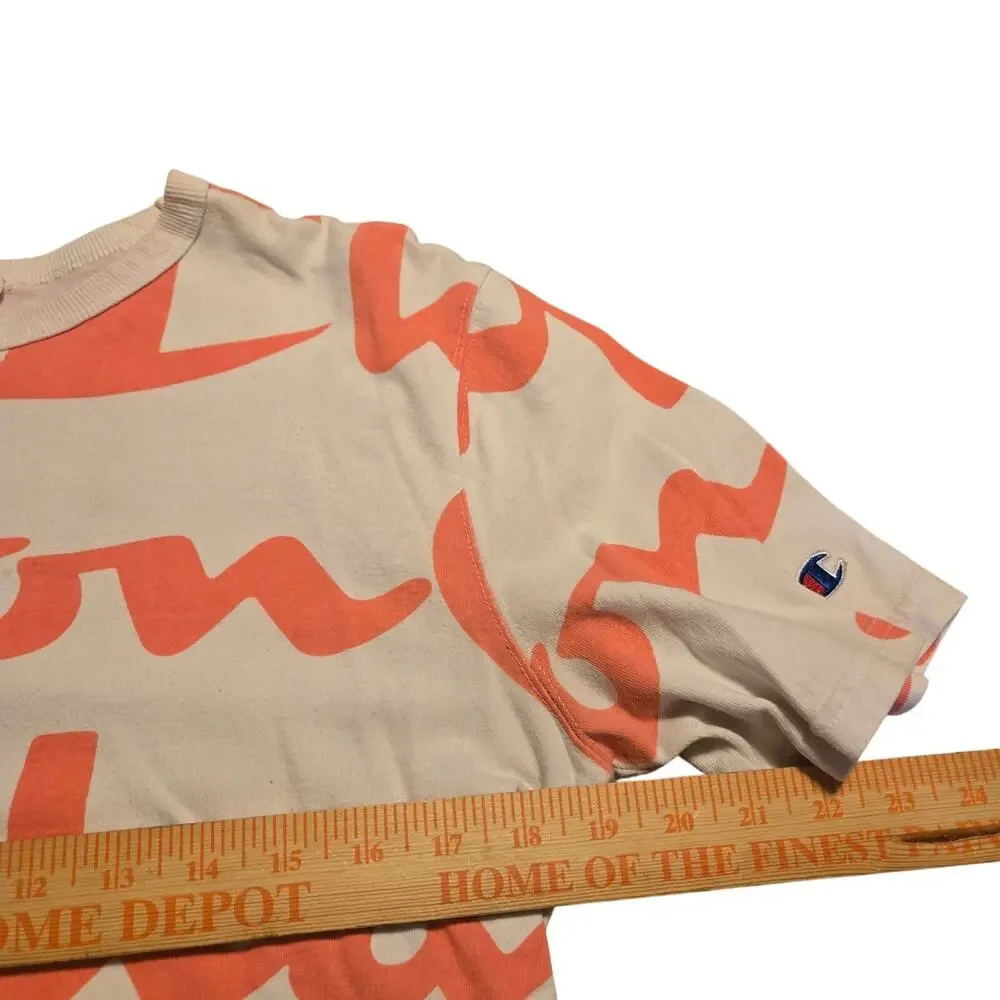 Champion Heritage All-Over-Print T-Shirt men's medium - Picture 6 of 8
